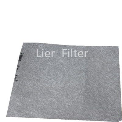 Pleatable Cleanable FeCrAl спекло пористость войлоков волокна металла высокую